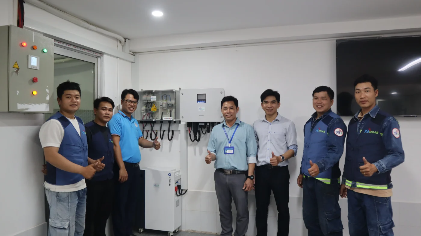 Dự án điện mặt trời trường học do XBSOLAR thực hiện