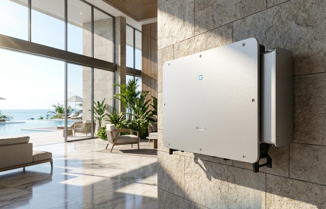 Hệ thống điện mặt trời lưu trữ cho khách sạn - Năng Lượng Mặt Trời XBSolar