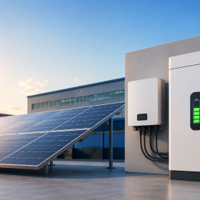 Điện Mặt Trời Kết Hợp Pin Lưu Trữ BESS Cho Doanh Nghiệp 2026