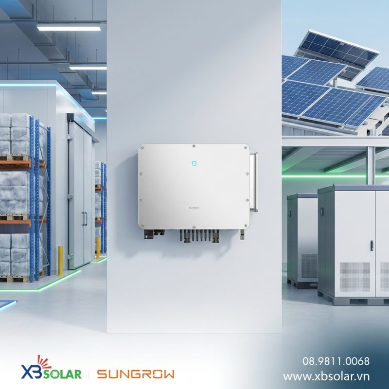 Backup điện cho kho lạnh cứu nguy 99% hàng hóa (Chủ kho cần biết) 4 inverter sungrow SG125CX P3 19 6 2026