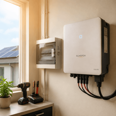 Inverter Sungrow: Giải Pháp Biến Tần Số 1 Cho Hệ Thống Điện Mặt Trời (Cập Nhật 2026) 3 Lắp đặt Inverter Sungrow 1 pha cho hộ gia đình tại Việt Nam
